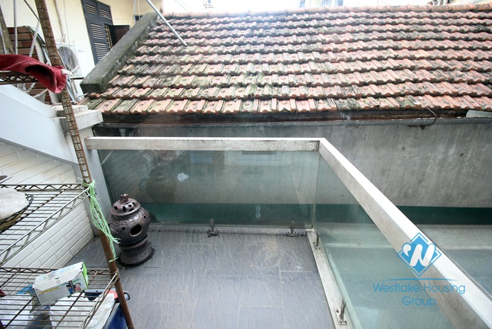 Modern house rental with a pool, nice wooden floor and balcony in Tay Ho